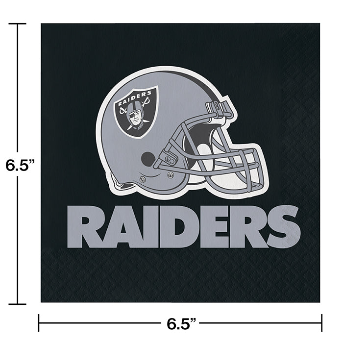 192ct Bulk Las Vegas Raiders Luncheon Napkins