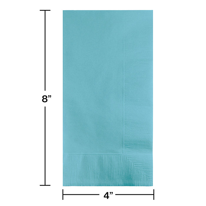 600ct Bulk Pastel Blue 2 Ply Dinner Napkins