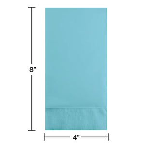 192ct Bulk Pastel Blue 3 Ply Guest Towels