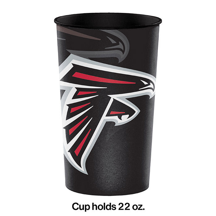 20ct Bulk Atlanta Falcons 22 oz Plastic Stadium Cups