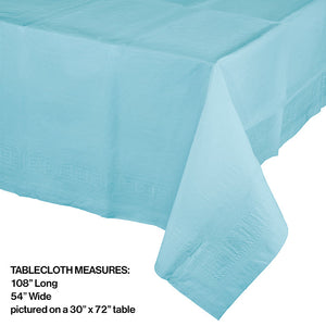 6ct Bulk Pastel Blue Paper Table Covers
