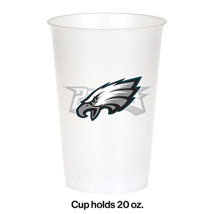 96ct Bulk Philadelphia Eagles 20 oz Plastic Cups
