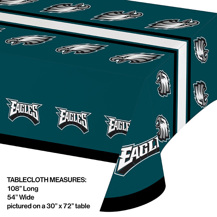12ct Bulk Philadelphia Eagles Table Covers