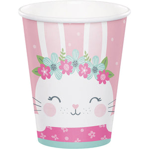 Birthday Bunny Hot/Cold Paper Cups 9 Oz., 8 ct by Creative Converting