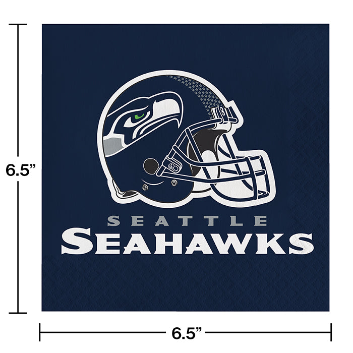 192ct Bulk Seattle Seahawks Luncheon Napkins