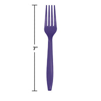 288ct Bulk Purple Plastic Forks
