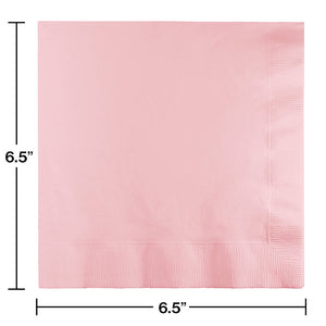 240ct Bulk Value Friendly Classic Pink Luncheon Napkins