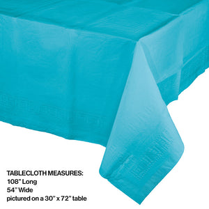 6ct Bulk Bermuda Blue Paper Table Covers