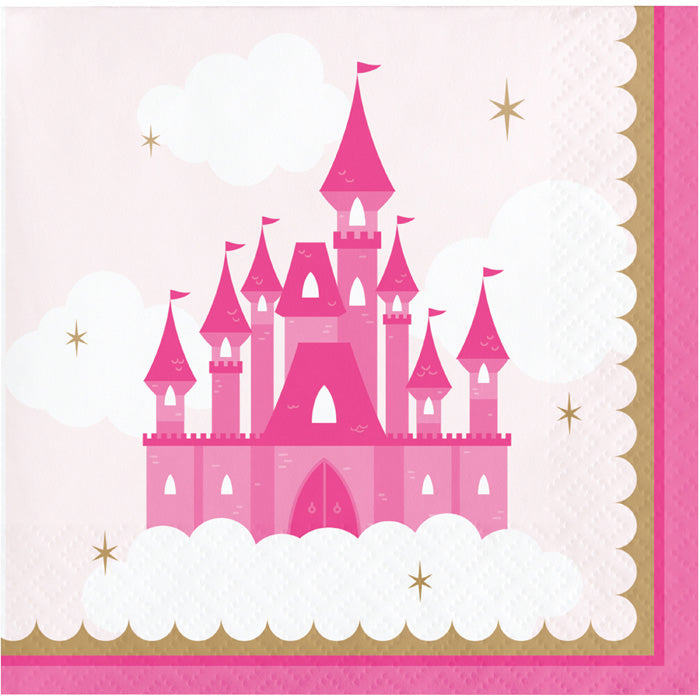 Little Princess Beverage Napkins 16ct by Creative Converting