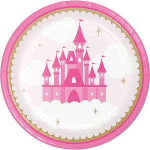 Little Princess Dessert Plate 8ct by Creative Converting