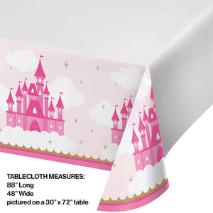 12ct Bulk Little Princess Plastic Table Covers