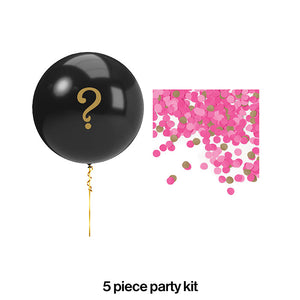 Pink Gender Reveal Balloons Balloon Kit Party Decoration