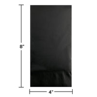 192ct Bulk Black Velvet 3 Ply Guest Towels