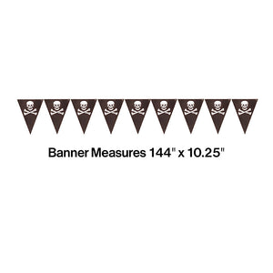 Pirate's Map Flag Banner Party Decoration