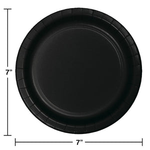 240ct Bulk Black Velvet Dessert Plates
