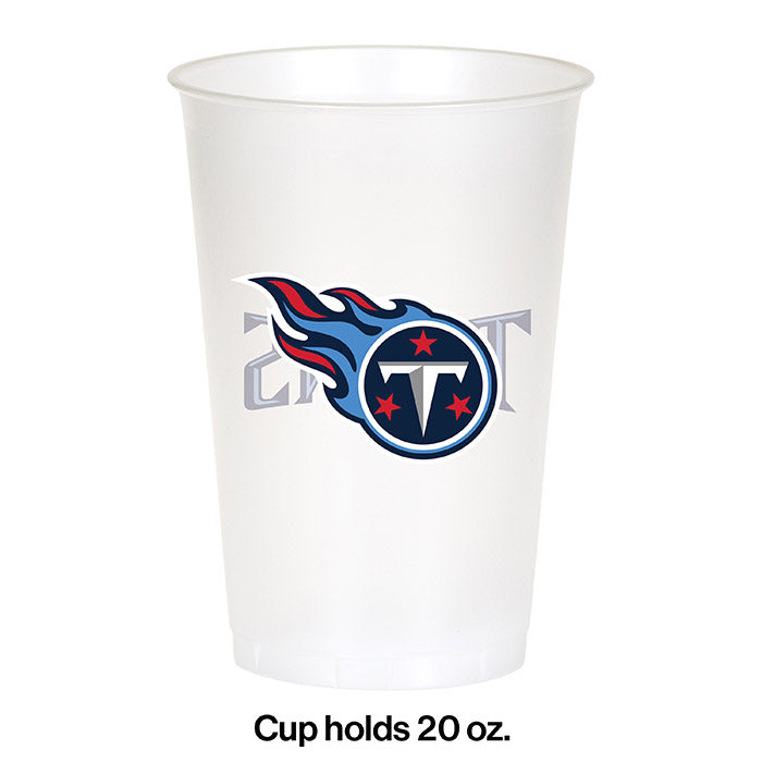 96ct Bulk Tennessee Titans 20 oz Plastic Cups