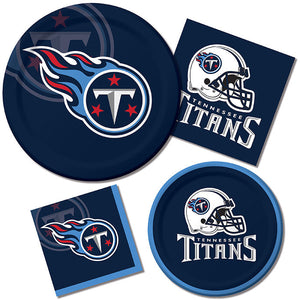 Tennessee Titans Paper Plates, 8 ct Party Supplies