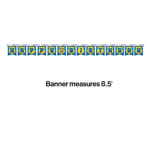 Police Party Jointed Banner Lg Party Decoration