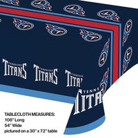 12ct Bulk Tennessee Titans Table Covers