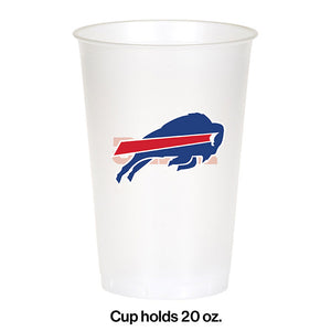 Buffalo Bills Plastic Cup, 20Oz, 8 ct Party Decoration