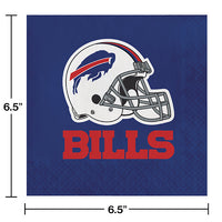 192ct Bulk Buffalo Bills Luncheon Napkins