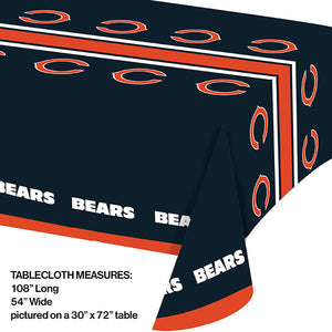 12ct Bulk Chicago Bears Table Covers