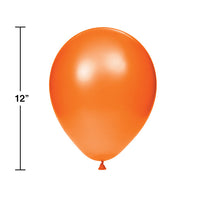 180ct Bulk Orange Latex Balloons