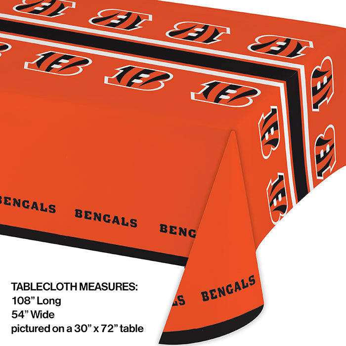 12ct Bulk Cincinnati Bengals Table Covers