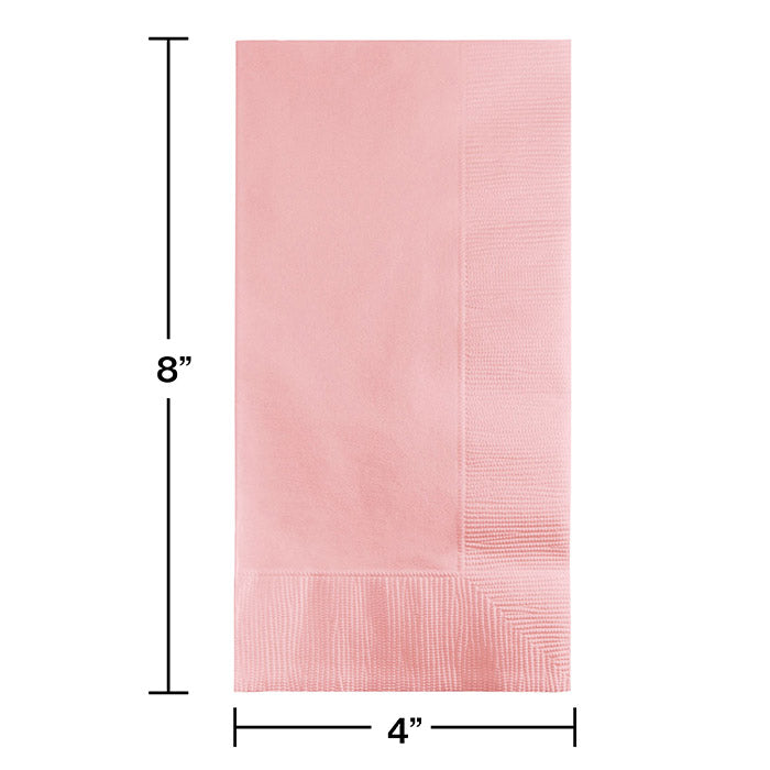 600ct Bulk Classic Pink 2 Ply Dinner Napkins