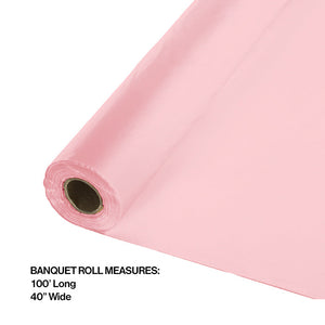 Classic Pink Banquet Roll 40" X 100' Party Decoration