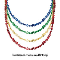 48ct Bulk Happy Birthday Necklaces