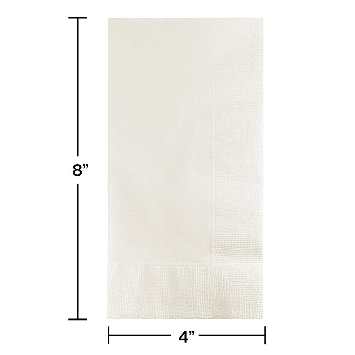 600ct Bulk White 2 Ply Dinner Napkins