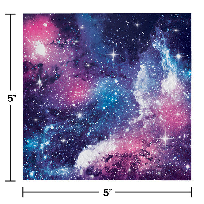 192ct Bulk Galaxy Party Beverage Napkins