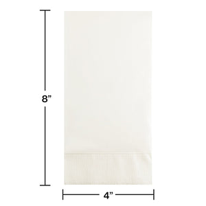 192ct Bulk White 3 Ply Guest Towels