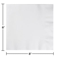 600ct Bulk White Better than Linen Dinner Napkins Catering Pack