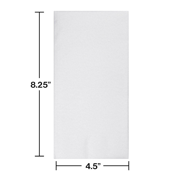288ct Bulk White Better than Linen Guest Towels