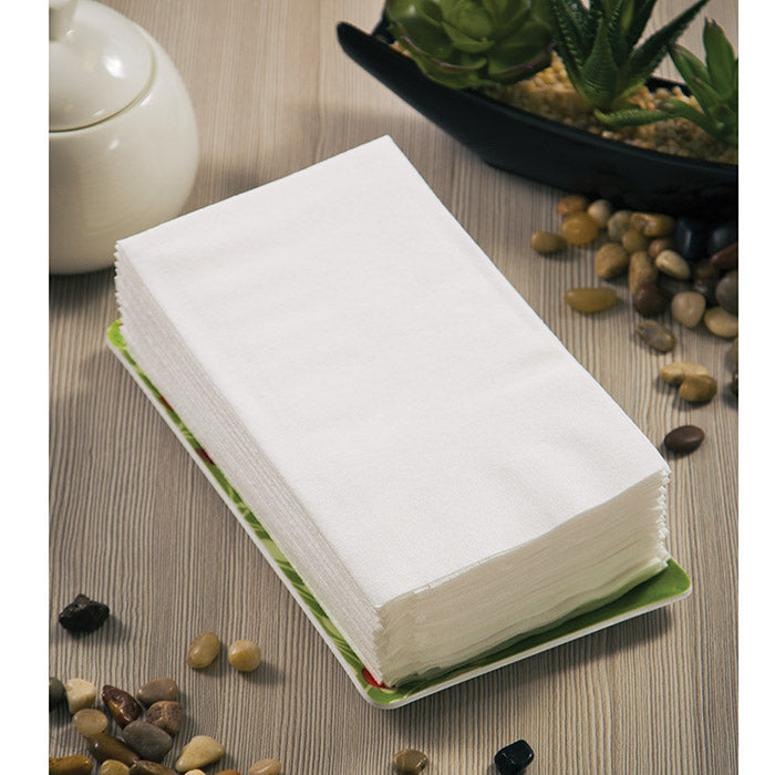 288ct Bulk White Better than Linen Guest Towels