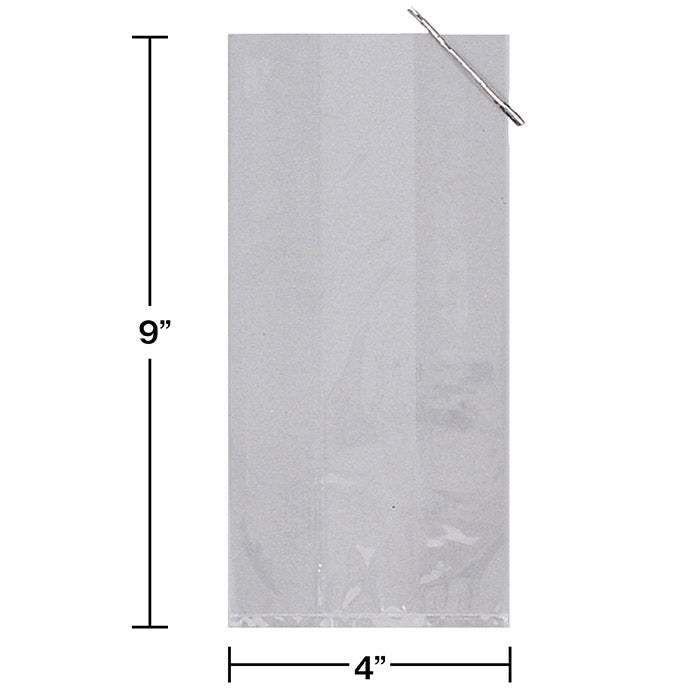 240ct Bulk Clear Small Cello Treat Bags