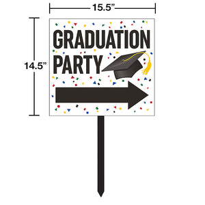 Graduation Yard Sign Party Decoration