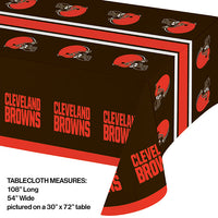 12ct Bulk Cleveland Browns Table Covers