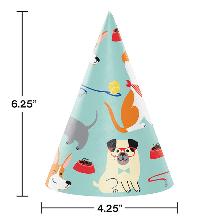 48ct Bulk Dog Party Party Hats