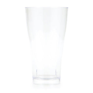 Clear Pilsner Beer Glasss, 14 Oz, 4 ct by Creative Converting