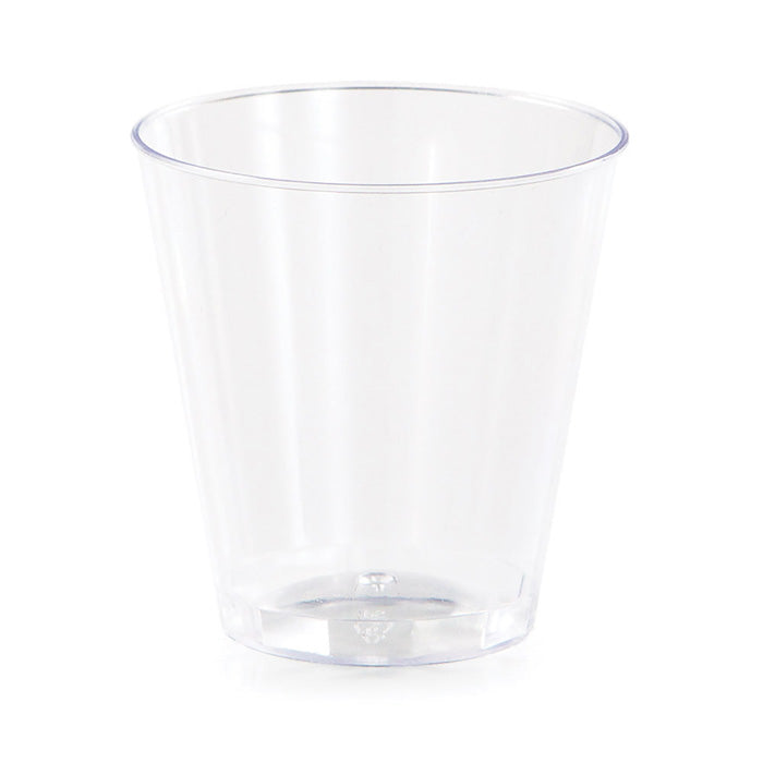 Bulk 240ct Clear 2 oz Plastic Shot Glasses 
