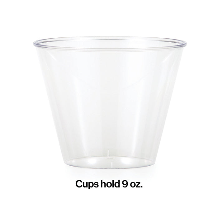 96ct Bulk 9 oz Plastic Tumblers