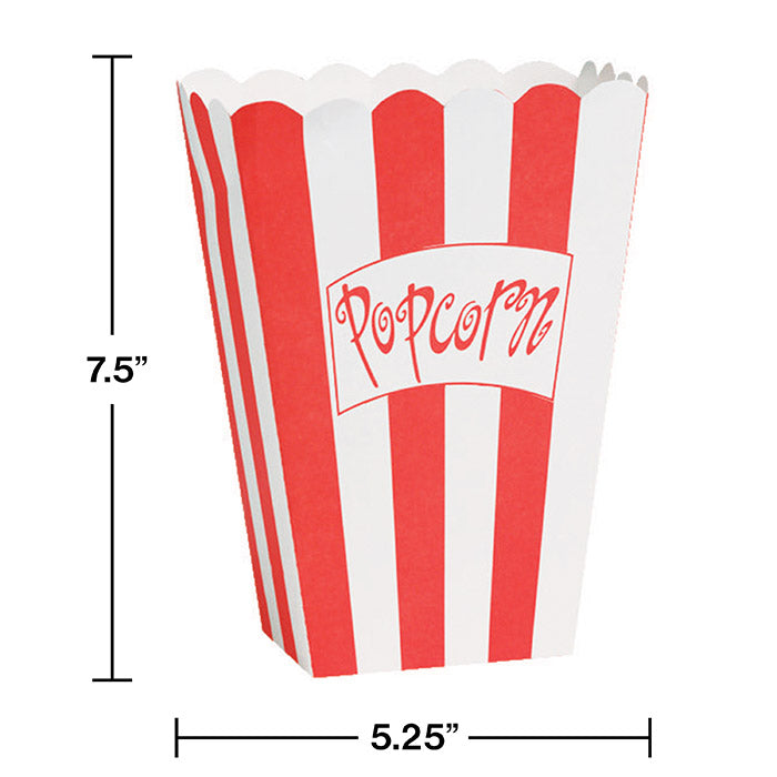 96ct Bulk Hollywood Lights Popcorn Box Large