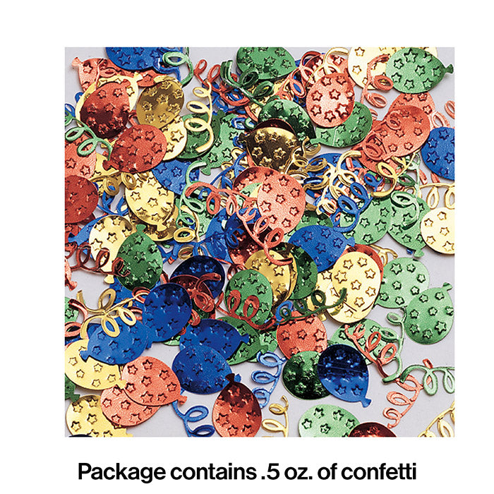 12ct Bulk Balloon and Streamers Confetti