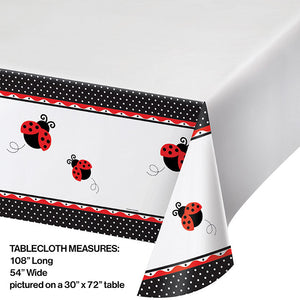 6ct Bulk Ladybug Fancy Table Covers
