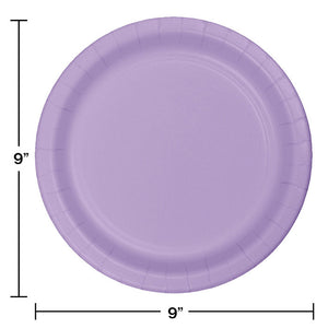 240ct Bulk Luscious Lavender Sturdy Style Dinner Plates