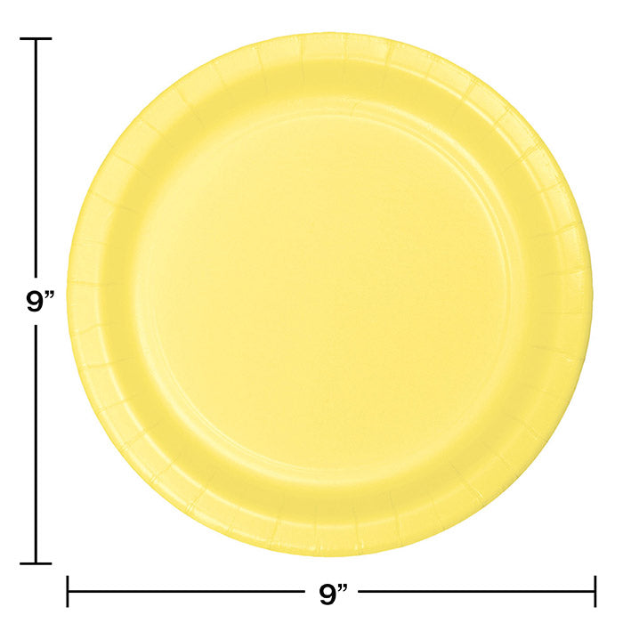 Bulk 240ct Mimosa Sturdy Style 8.75 inch Dinner Plates 