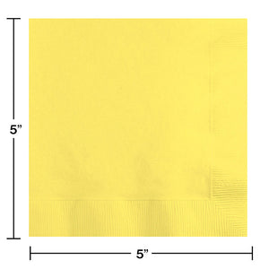 Mimosa Beverage Napkin, 3 Ply, 50 ct Party Decoration